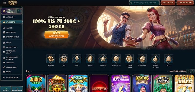 Best monsterwin casino deutschland in Germany